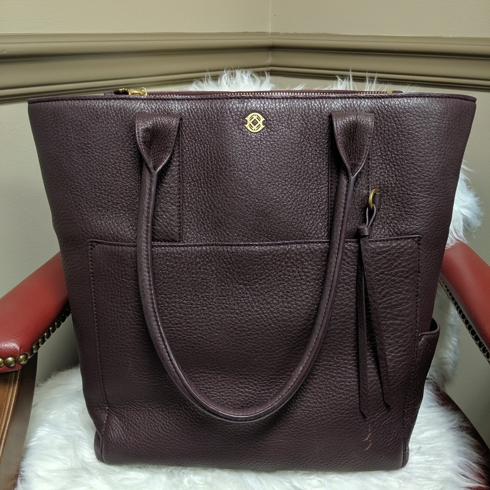 Dagne Dover Charlie Tote - Oxblood
